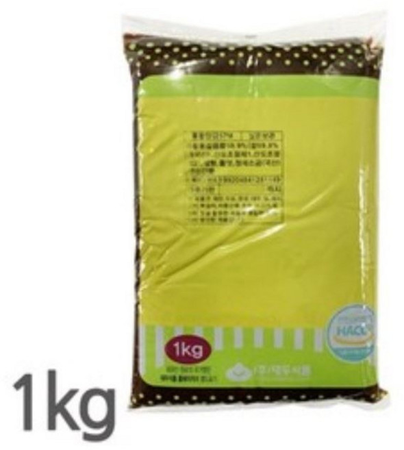 대두 통팥앙금57M 1kg, 1개