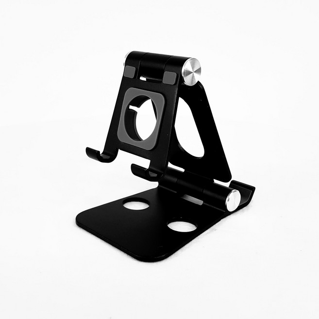 스마트핏 알루미늄 올인원 거치대, 플래티넘 실버, 1개