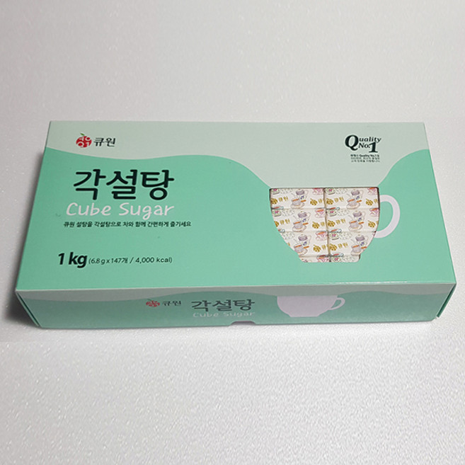 흰색 각설탕(1kg), 1kg, 1개