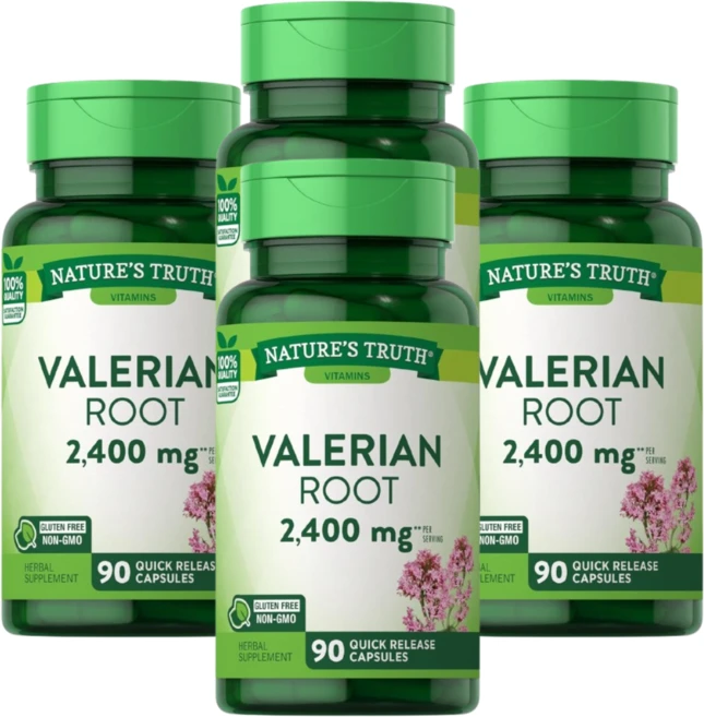 네이처스 트루스 발레리안 뿌리 2 400mg 빠른 방출 캡슐 90정(캡슐 1정당 1 200mg) 4 SET, 90정 - 쿠팡