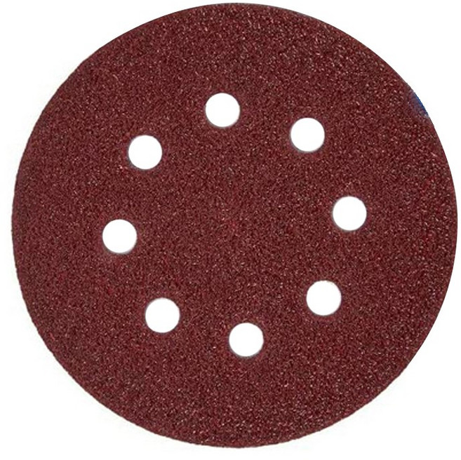 5인치 8홀 원형사포 벨크로 페파 샌드페이퍼 유츠, 60, 1개