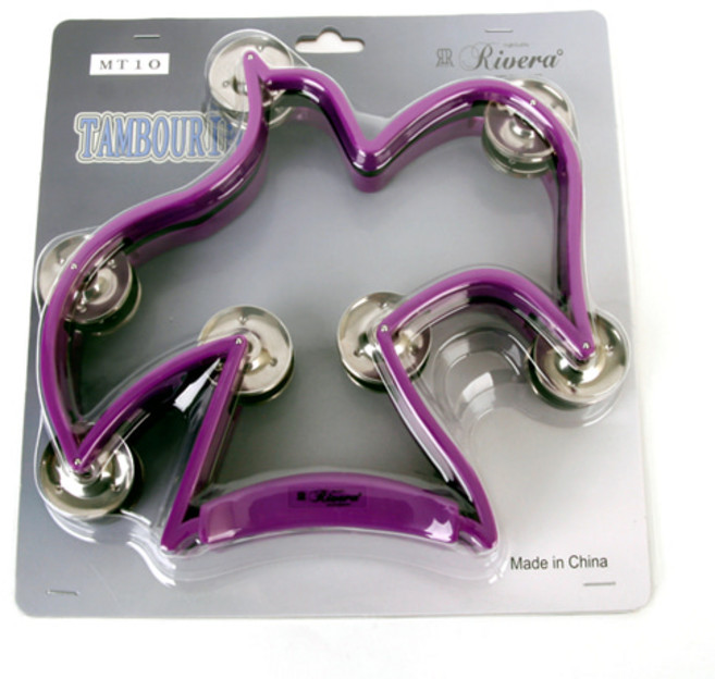 리베라 새 모양 탬버린 MT10, 1개