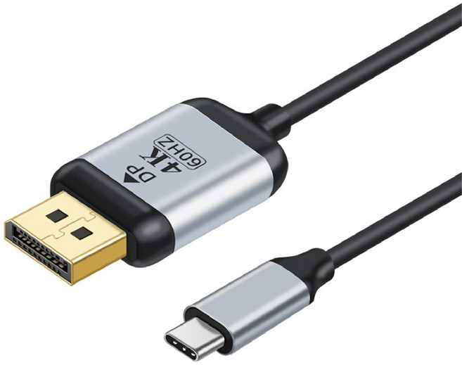 TYPE-C 轉接線 1.8M 公頭轉 DP/HDMI/MINI DP 轉換器 4K 60Hz, 1個, D08 C公轉DP轉接線1.8米