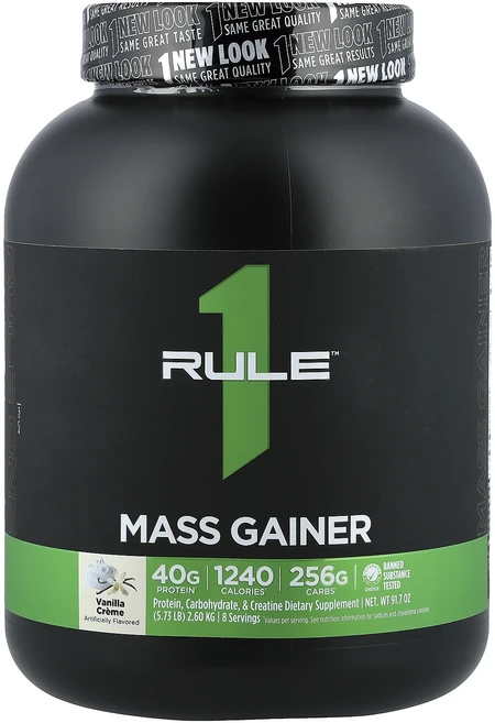 Rule1 룰원 매스게이너 바닐라크림 2.6kg, 1개 - 쿠팡