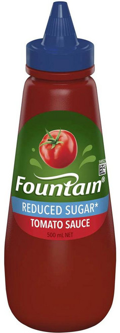 호주 파운틴 Fountain Tomato Sauce 저당 토마토 소스, 7개, 500ml