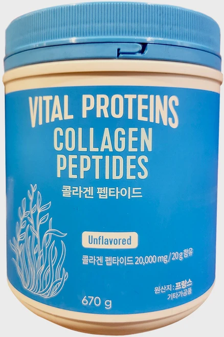 [미리네상점] 바이탈 프로틴 콜라겐 펩타이드 대용량, 670g, 1개 - 쿠팡