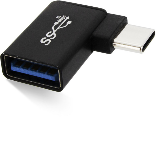 에이치디탑 USB C타입 측면꺽임 OTG 젠더, HT-CL003, 1개