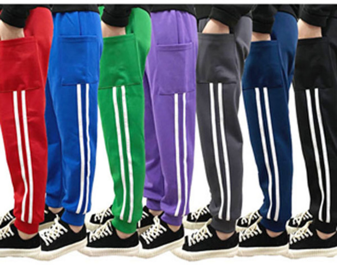 21마일 딩동 아동 초등 주니어 7칼라 조거 츄리닝 바지