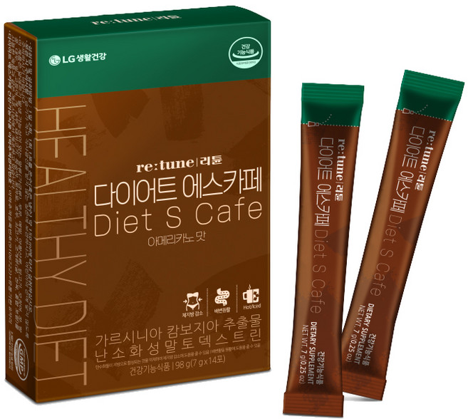 리튠 다이어트 에스카페 아메리카노맛 (14포 7일분), 1개