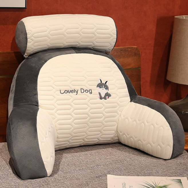 침대 쿠션 소파 목 쿠션 허리 쿠션, 허스키