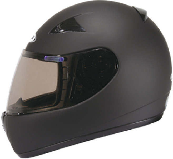 ZEUS ZS 2000C 全罩安全帽，具備CNS認證與抗UV鏡片, 消光黑