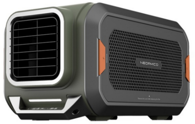 [전용가방증정] 대우 네오아미코 온풍기 난방 이동식 휴대용 사계절 캠핑 국산 차박 텐트 무시동 냉방 에어컨 CA60HAG, CA60HAG_그린