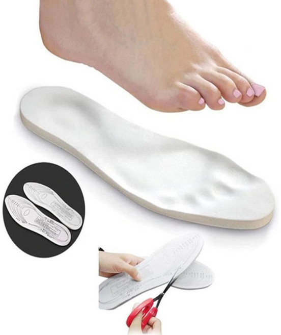 메모리폼 슈인솔 신발패드 깔창 운동화 구두 발보호, 1개