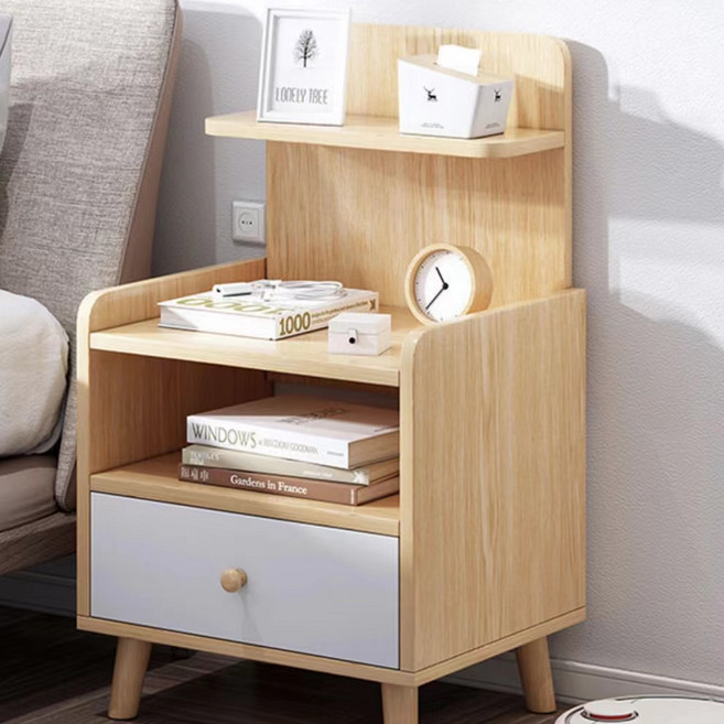 청목 침대협탁 원목서랍장, X15, 1개