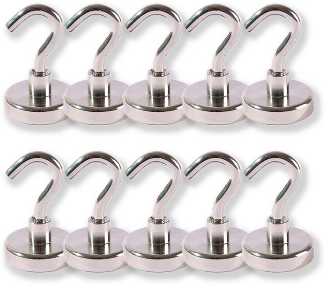 모던모어 강력 후크 고리자석 16mm, 10개