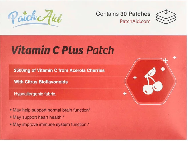 PatchAid 비타민C 플러스 패치 30매 PatchAid (패치에이드), 1개 - 쿠팡
