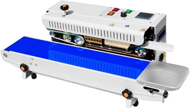 VESTRA 자동 실링기 밴드실러 열접착기 자동 포장기, FR-900/C1(날짜휠 O)