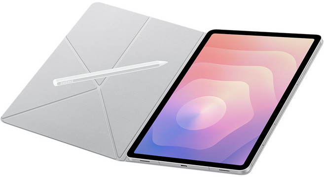 삼성전자 갤럭시 탭S11 케이스 정품 스마트 북커버 EF-BX730 화이트, 1개