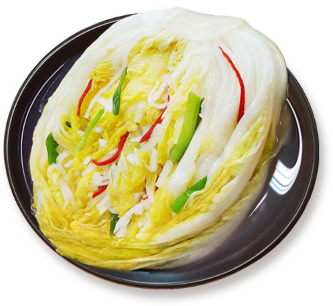 [아삭아삭 시원한 전라도 백김치] 100%국산 천연재료로 담근 배추 물김치, 1개, 5kg