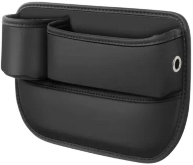 카키트3 차량 싸이드 틈새 수납 포켓 +(운전석 조수석), 블랙, 1개