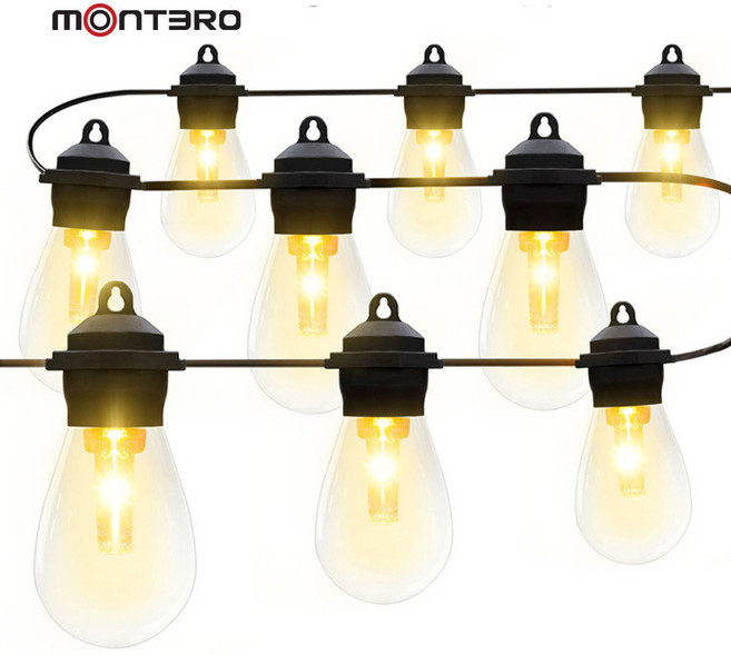 montero 감겅 파티 라이트 캠핑 라이트 usb타입 15m 20구 스트링 무드 라이트 일반 업소, 1세트, 웜라이트