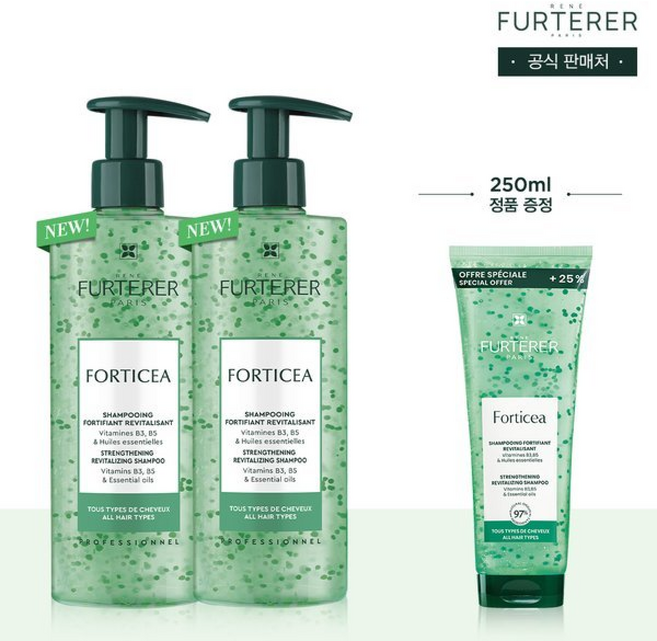 (신세계강남점)정품증정NEW 포티샤 슈퍼볼륨 샴푸 듀오, 1개, 500ml