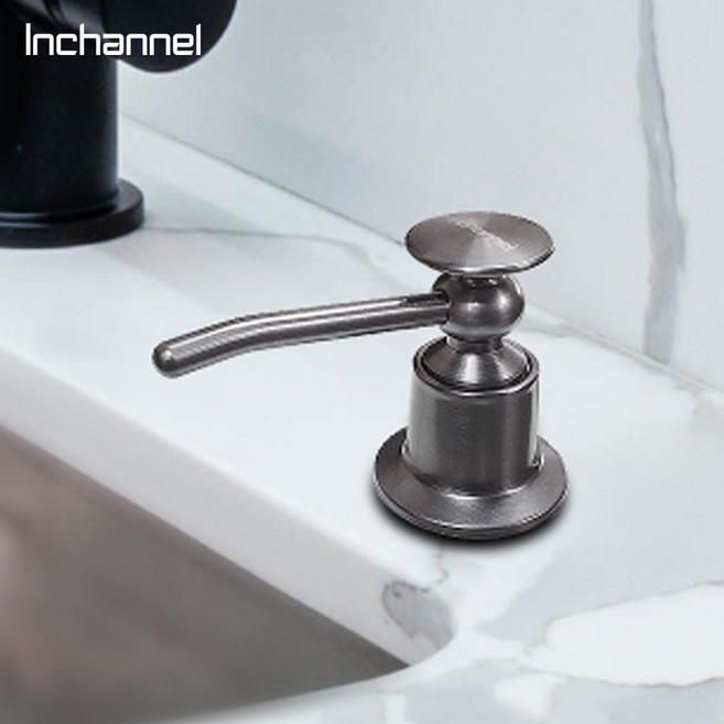 인채널 프리미엄 NEW 제니스 대용량 750ml 세제수전 세제통 ICD75 주방세제 펌프, 3종 사은품, 1개