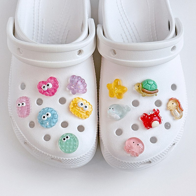 퍼니펀 바다동물 신발 파츠 세트