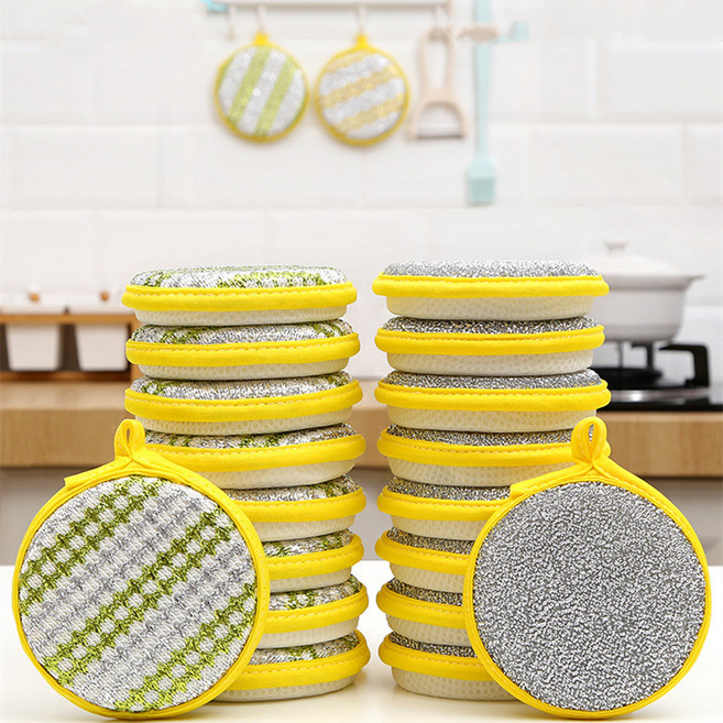 스카치브라이트 제로 스크래치 항균 스펀지 수세미, 1개, 1개입