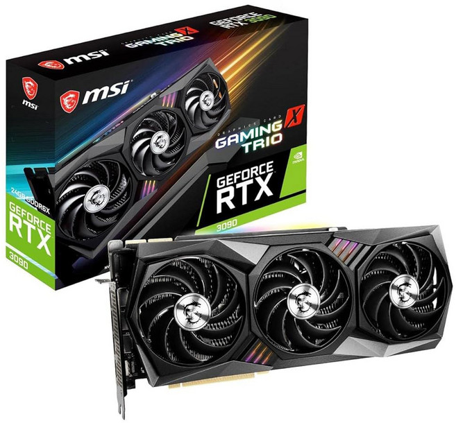 MSI 지포스 RTX 3090 GAMING X TRIO 24G, 상세내용참조
