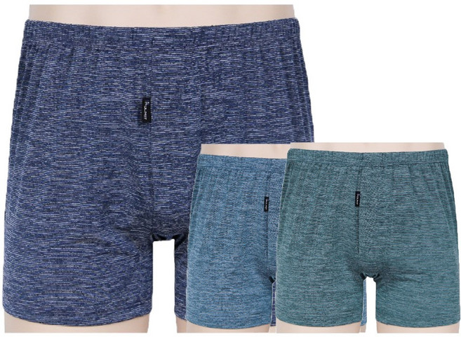 폴밋 남자 인견 트렁크 팬티 3매입 PMT369-2