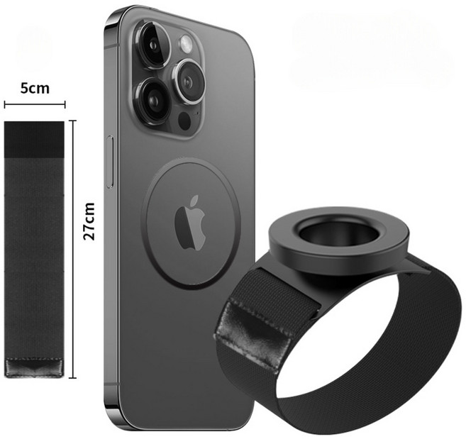 삶은여행 맥세이프 암밴드 손목 스트랩 스마트폰 거치대 자석