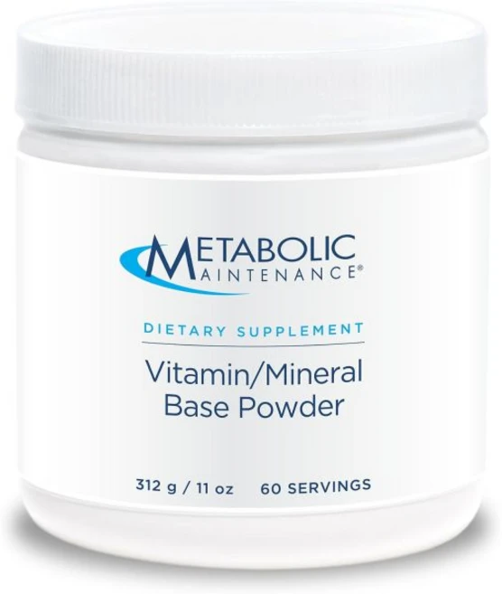 Metabolic Maintenance Vitamin Mineral Base Powder - Iron Free Multivitamin with Active B Vitamins, 1개 - 쿠팡
