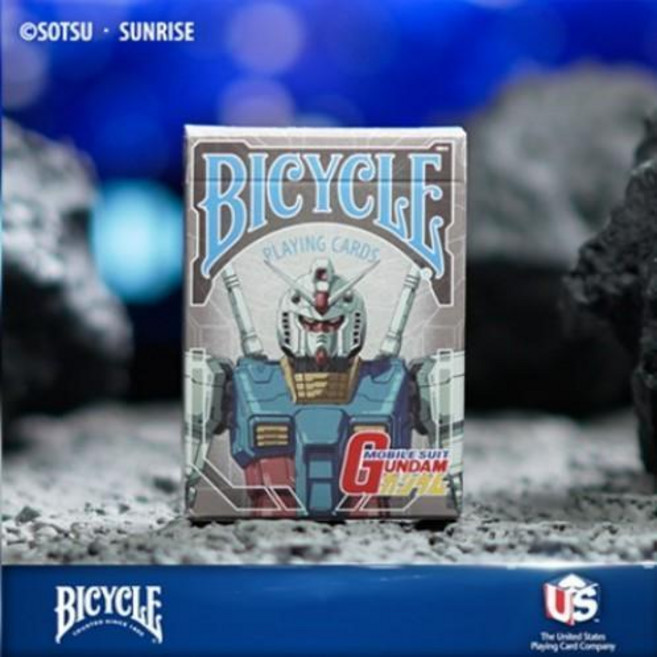 Bicycle 萬代 機動戰士高達 Gundam 聯名撲克牌, 1個, 始祖高達rx78