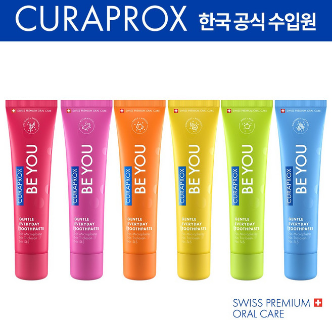 큐라덴 큐라프록스 BEYOU 비유치약 Single Pack 60ml 본품(1개) 불소 잇몸 천연 비건치약, Blue(블랙베리+감초), 1개