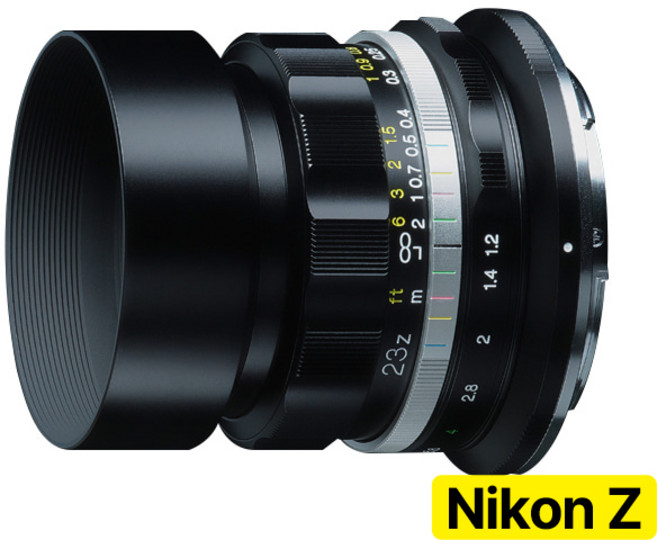[정품등록시 5만 포인트 3년 보증] 보이그랜더 NOKTON D23mm F1.2 ASP APS-C 니콘 Z마운트 렌즈