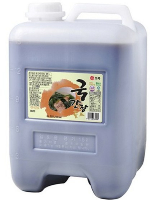 오복 국간장 골드, 1개, 15L