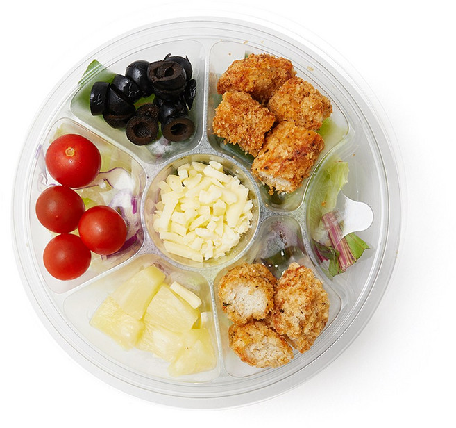 아워홈 행복한맛남 치킨텐더 샐러드, 1개, 231g