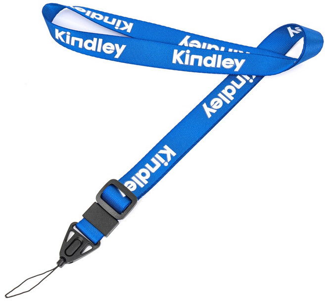 킨들리 휴대폰 스트랩 목걸이줄, 1개, 블루