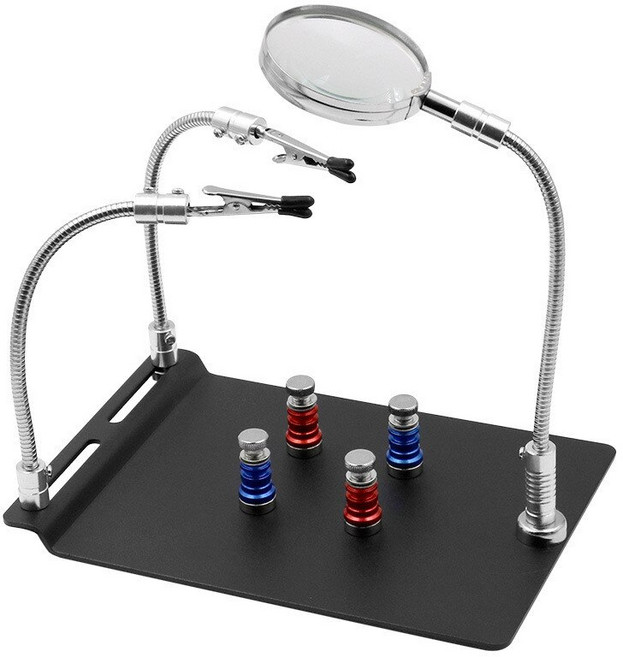 G45025 Coms 작업 납땜 보조 스탠드 자석 플레이트, 1개