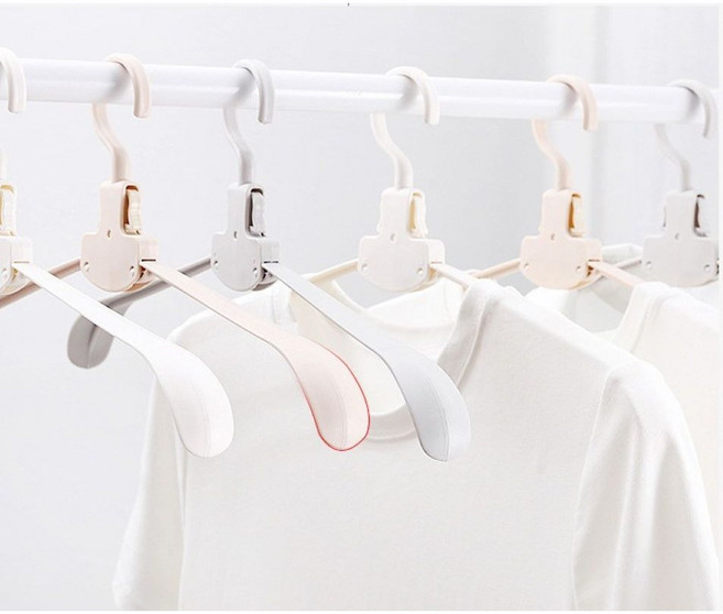 나인플로우 어깨뿔 늘어남 방지 접이식 옷걸이, 15개, 그레이