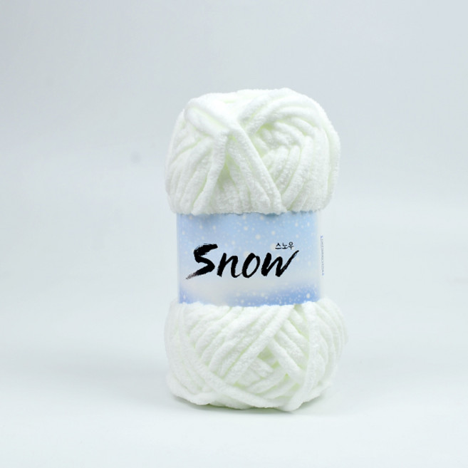 스노우 수면사(100g) 1팩(3볼), 01 화이트, 3개