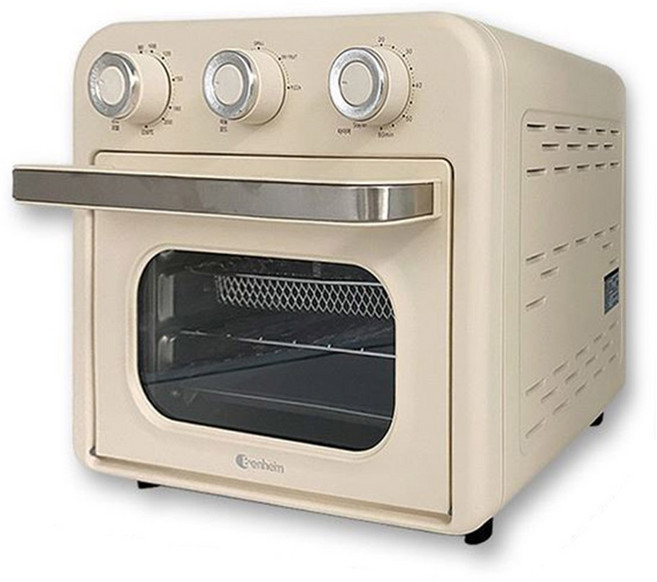 벤하임 15L 대용량 에어프라이어 오븐형 BAF-230 다이얼식 토스트 더블히팅 듀얼플레이트