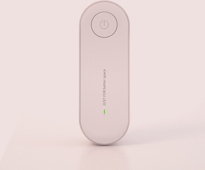 [새하영]음이온 공기청정기 초간편 편리한 미니 에어워셔 냄새제거 방 화장실, 핑크