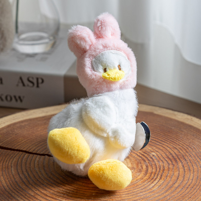 갸우뚱오리커튼집게 실내 인테리어 인형 소품 장식 꾸미기 고정 홀더, 6개, 화이트