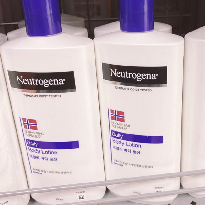 뉴트로지나 데일리 바디로션, 450ml, 2개