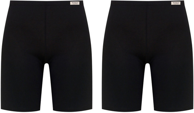 물랑루즈 얇고 부드러운 모달 스판 5부 속바지 2매 세트 PF926