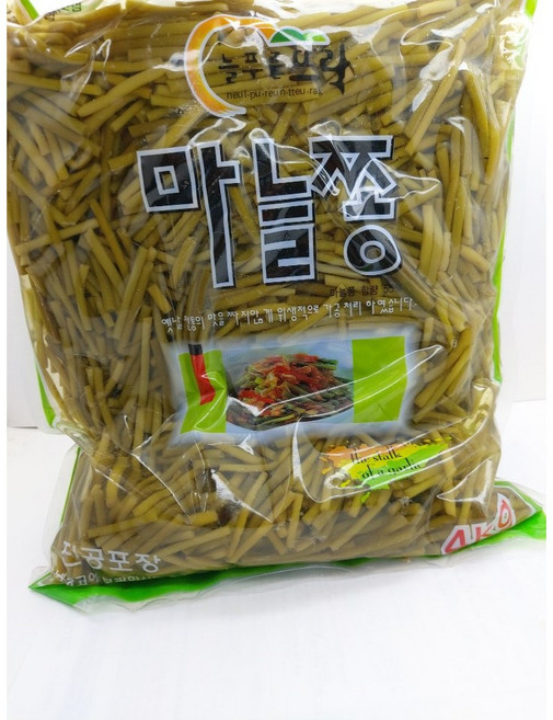 마늘쫑 4kg (진공포장) (하루 배송 99%), 1개
