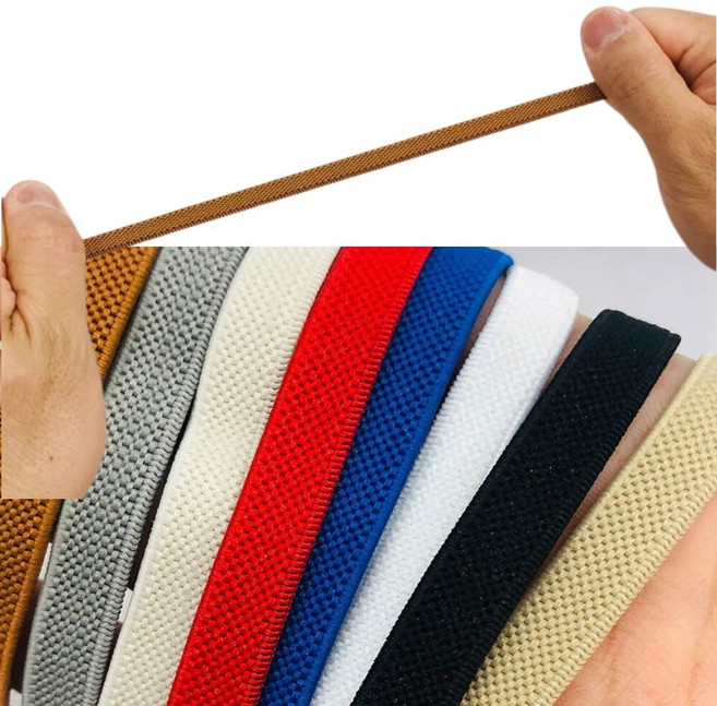 서희물류 운동화 고정 납작 신축성 컬러 고무신발끈 1m 운동화끈