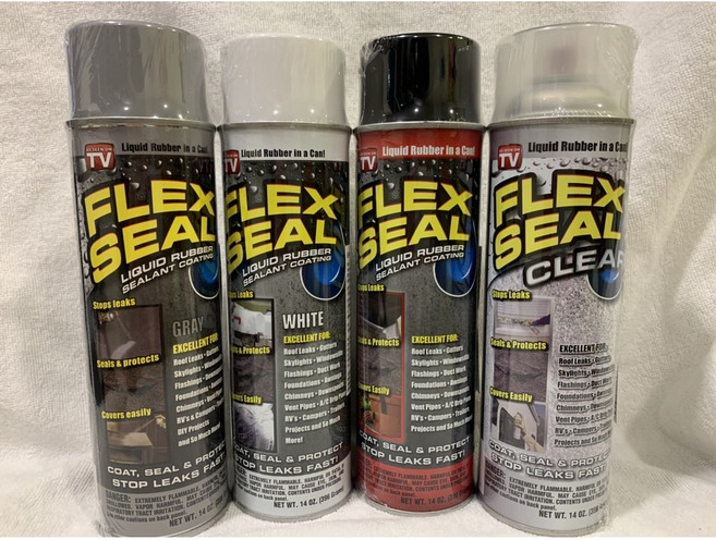 Flex Seal 飛速防水填縫噴劑 396ml, 1個, 現貨-白色